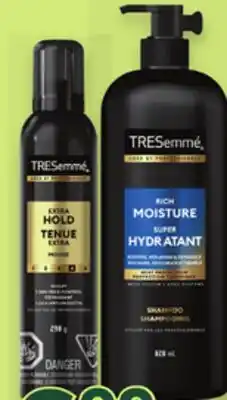 Proxim TRESEMMÉ Selected hair or hairstyling products offer
