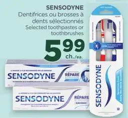 Proxim SENSODYNE Selected toothpastes or toothbrushes offer