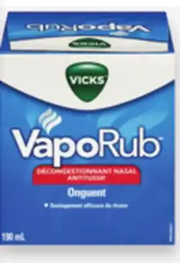 Proxim VAPORUB Decongestant nasal ointment offer