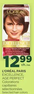 Proxim L'ORÉAL PARIS EXCELLENCE, AGE PERFECT Colorations Selected hair colors offer