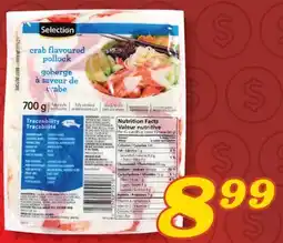 Marché Richelieu FLOCONS DE GOBERGE À SAVEUR DE CRABE SELECTION | SELECTION CRAB FLAVOURED POLLOCK FLAKES offer