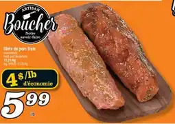 Marché Richelieu FILETS DE PORC FRAIS | FRESH PORK TENDERLOINS offer