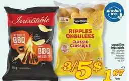Marché Richelieu CROUSTILLES IRRÉSISTIBLE | IRRÉSISTIBLE POTATO CHIPS offer