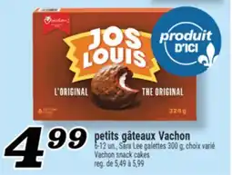 Marché Richelieu PETITS GÂTEAUX VACHON | VACHON SNACK CAKES offer