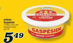 Marché Richelieu CRETONS GASPESIEN | GASPESIEN CRETONS offer