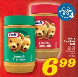 Marché Richelieu BEURRE D'ARACHIDE KRAFT | KRAFT PEANUT BUTTER offer