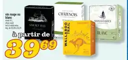 Marché Richelieu VIN ROUGE OU BLANC | RED OR WHITE WINE offer