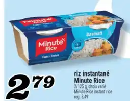 Marché Richelieu RIZ INSTANTANÉ MINUTE RICE | MINUTE RICE INSTANT RICE offer