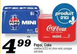 Marché Richelieu PEPSI, COKE SOFT DRINK offer