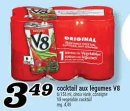 Marché Richelieu COCKTAIL AUX LÉGUMES V8 | V8 VEGETABLE COCKTAIL offer