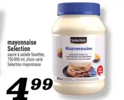 Marché Richelieu MAYONNAISE SELECTION | SELECTION MAYONNAISE offer