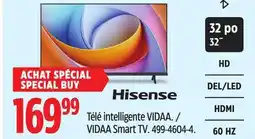 Canadian Tire Hisense VIDAA Smart TV offer