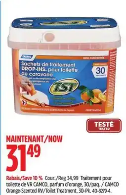 Canadian Tire CAMCO Orange-Scented RV/Toilet Treatment, 30-Pk offer
