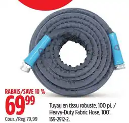 Canadian Tire Heavy-Duty Fabric Hose, 100´ offer