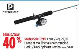 Canadian Tire Dock Spincast Combo offer