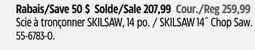 Canadian Tire SKILSAW 14˝ Chop Saw offer