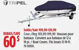 Canadian Tire Tripel Classic Accessories Boat Covers offer
