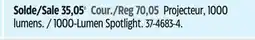Canadian Tire MotoMaster 1000-Lumen Spotlight offer