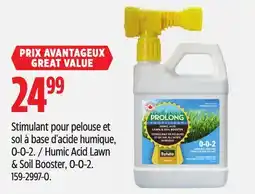 Canadian Tire Prolong Humic Acid Lawn & Soil Booster, 0-0-2 offer