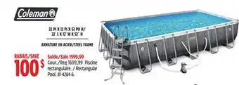 Canadian Tire Rectangular Pool offer