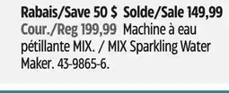 Canadian Tire SodaStream MIX Sparkling Water Maker offer