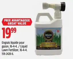 Canadian Tire PROLONG Liquid Lawn Fertilizer, 16-4-4 offer