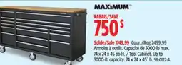 Canadian Tire MAXIMUM Tool Cabinet offer