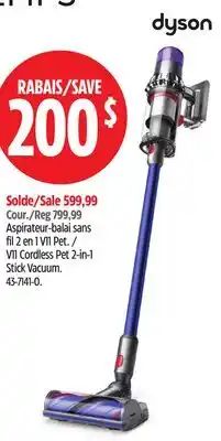 Canadian Tire Dyson V11 Cordless Pet 2-in-1 Stick Vacuum offer