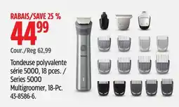 Canadian Tire Philips Series 5000 Multigroomer, 18-Pc offer