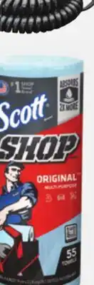 Canadian Tire Scott Blue Shop Towels offer
