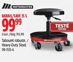 Canadian Tire MotoMaster Heavy-Duty Stool offer