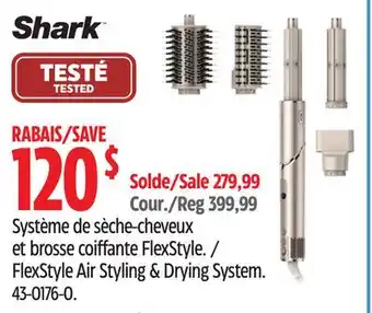 Canadian Tire SHARK FlexStyle Air Styling & Drying System offer