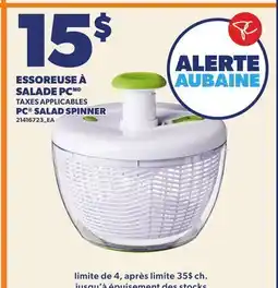 Provigo ESSOREUSE À SALADE PC | PC SALAD SPINNER offer