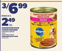 Provigo NOURRITURE POUR CHIENS PEDIGREE | PEDIGREE DOG FOOD offer