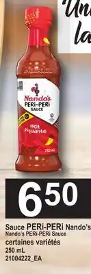 Provigo SAUCE PERI-PERI NANDO'S | NANDO'S PERI-PERI SAUCE offer