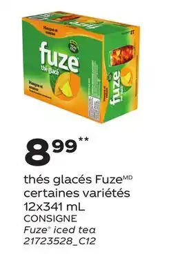 Provigo THÉS GLACÉS FUZE | FUZE ICED TEA offer