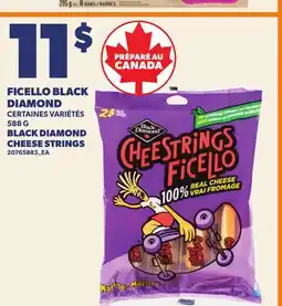 Provigo FICELLO BLACK DIAMOND, 588 G | BLACK DIAMOND CHEESE STRINGS offer