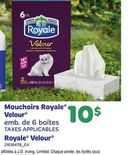Provigo MOUCHOIRS ROYALE VELOUR | ROYALE VELOUR offer