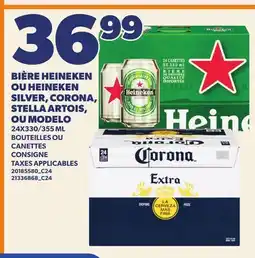 Provigo BIÈRE HEINEKEN OU HEINEKEN SILVER, CORONA, STELLA ARTOIS, OU MODELO, 24X330/355 ML offer