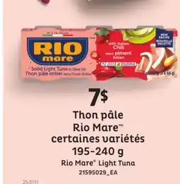 Provigo THON PÂLE RIO MARE | RIO MARE LIGHT TUNA offer