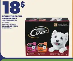 Provigo NOURRITURE POUR CHIENS CESAR, 12X100 G | CESAR DOG FOOD offer