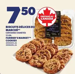 Provigo BISCUITS DÉLICES DU MARCHÉ | FARMER'S MARKET , 12 UN offer