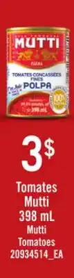 Provigo TOMATES MUTTI | MUTTI TOMATOES offer