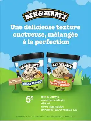 Provigo BEN & JERRY'S offer