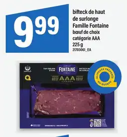 Maxi haut de surlonge Famille Fontaine bœuf de choix catégorie AAA offer