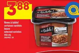 Maxi FÈVES À TABLE! | BEANS offer