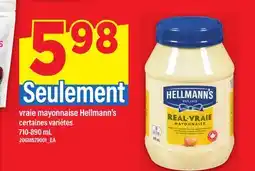 Maxi VRAIE MAYONNAISE HELLMANN'S offer