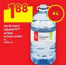 Maxi EAU DE SOURCE NATURELLE PC OU NAYA offer