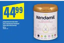 Maxi PRÉPARATION DE LAIT ENTIER POUR NOURRISSONS KENDAMIL | WHOLE MILK INFANT FORMULA offer