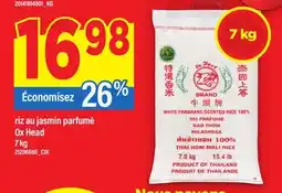 Maxi RIZ AU JASMIN PARFUMÉ OX HEAD offer